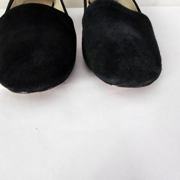 Bettye Muller Black Suede Flats Size 7.5 - Picture 7 of 10